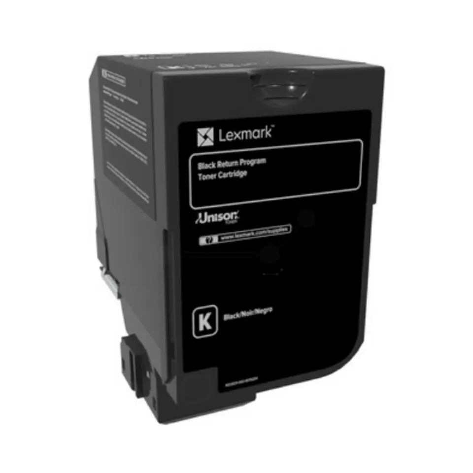 ⁨LEXMARK 74C2HKE Toner Cartridge⁩ at Wasserman.eu