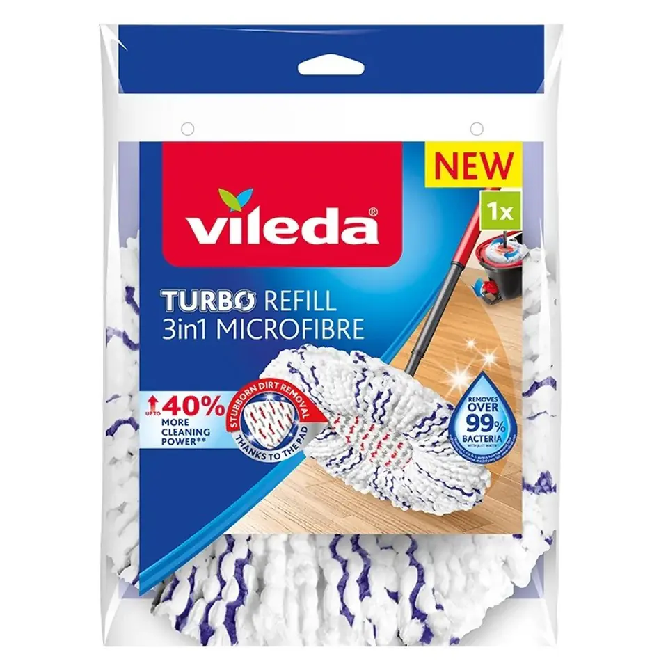 Refill for mop Turbo 3in1 Microfibre at Wasserman.eu