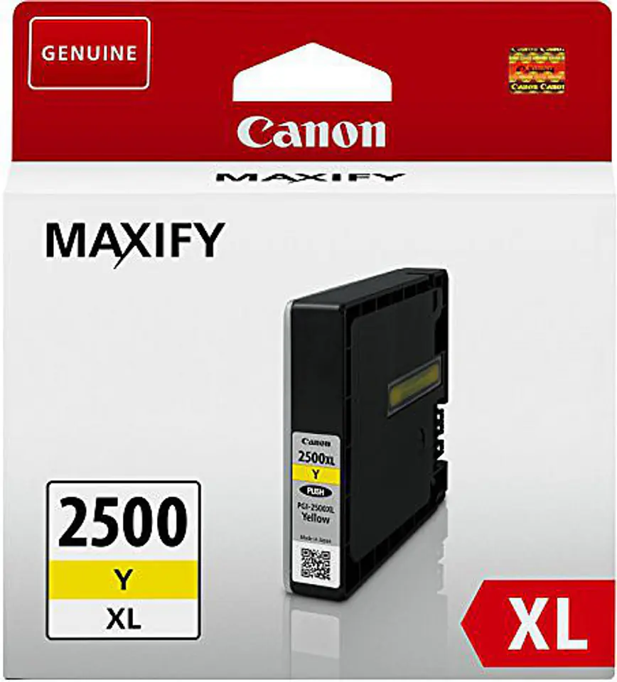 ⁨Wkład CANON PGI-2500XL Żółty 9267B001⁩ w sklepie Wasserman.eu