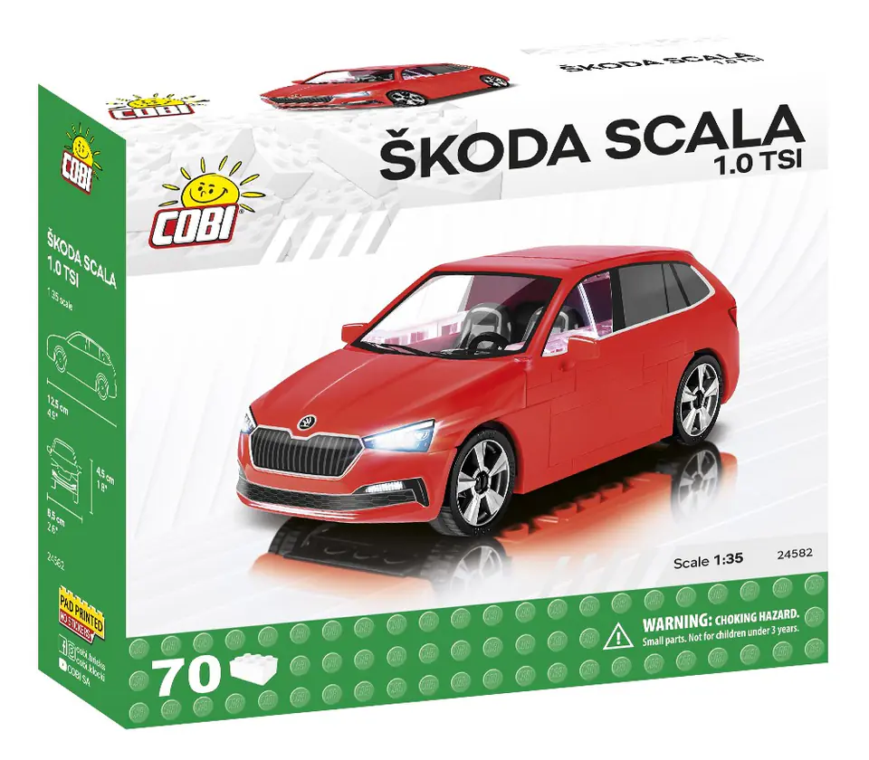 ⁨Skoda Scala 1.0 TSI bricks⁩ at Wasserman.eu