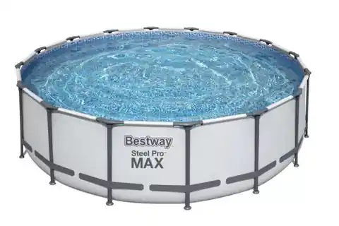 ⁨Bestway Steel Pro MAX 16' x 48"/4.88m x 1.22m Pool Set⁩ at Wasserman.eu