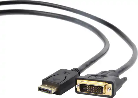 ⁨GEMBIRD DisplayPort - DVI 3 m 3m /s1x DVI 1x DisplayPort (wtyk)⁩ w sklepie Wasserman.eu