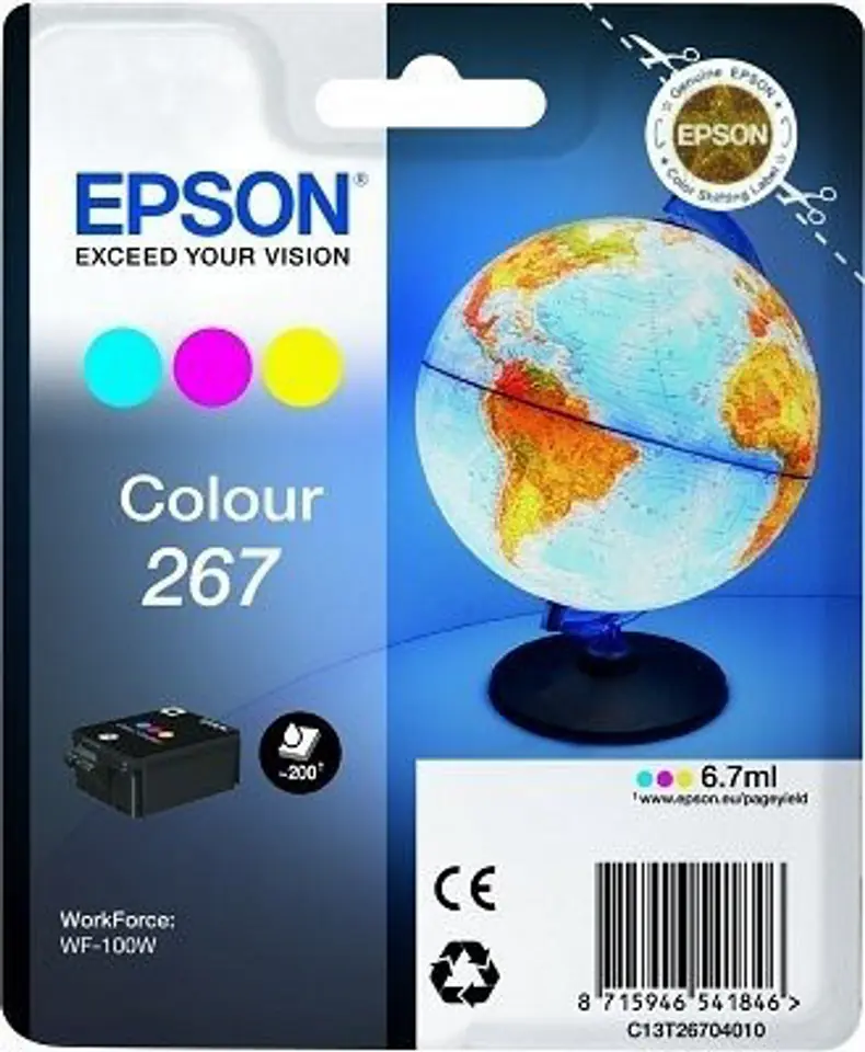 Tusz EPSON Colour 267 C13T26704010 w sklepie Wasserman.eu