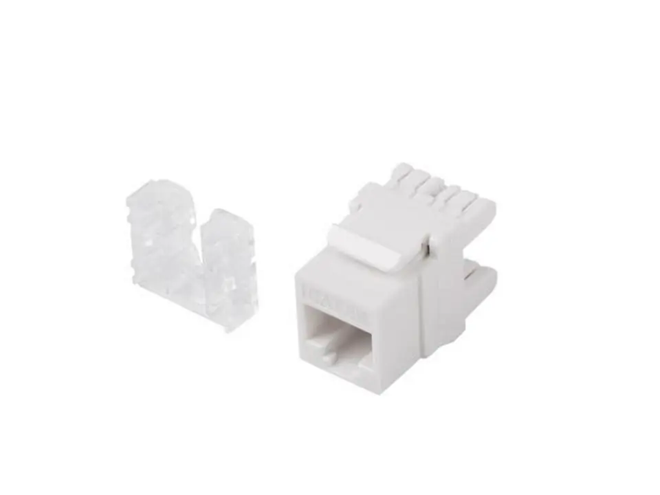 ⁨KEYSTONE MODULE RJ45 LSA CAT.5E UTP 180⁩ at Wasserman.eu