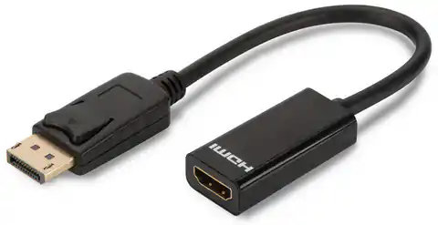 ⁨ASSMANN DisplayPort - HDMI 0.15m /s1x Mini HDMI (wtyk) 1x Mini HDMI (wtyk)⁩ w sklepie Wasserman.eu