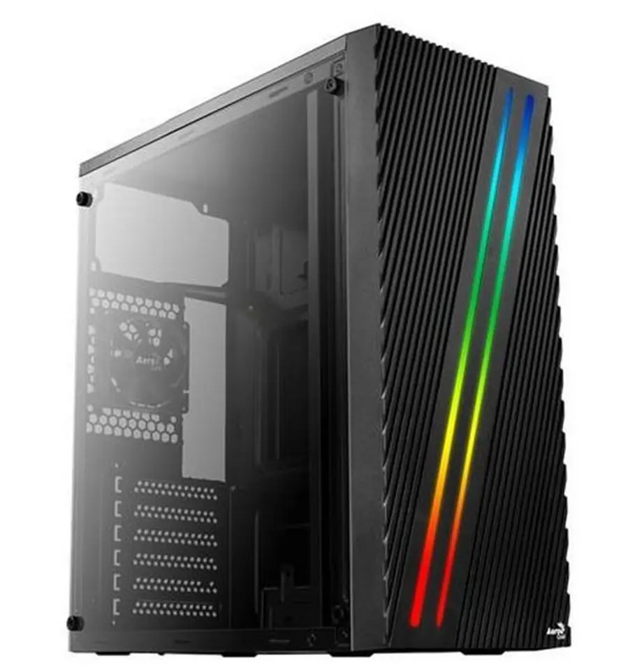 Aerocool Streak Midi Tower Black at Wasserman.eu
