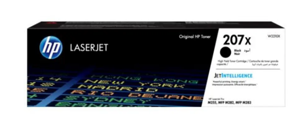 ⁨HP 207X High Yield Black Original LaserJet Toner Cartridge⁩ at Wasserman.eu