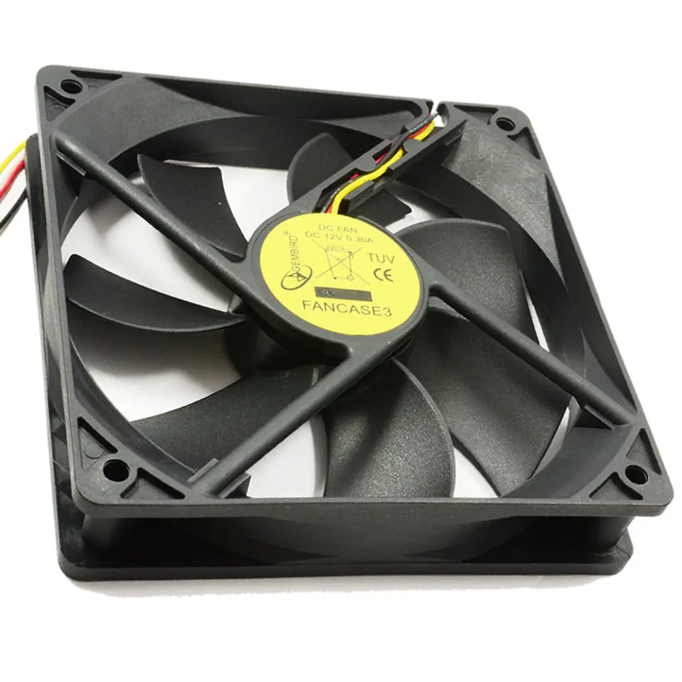 ⁨Fan 120x120x25mm 3-pin housing / power supply⁩ at Wasserman.eu