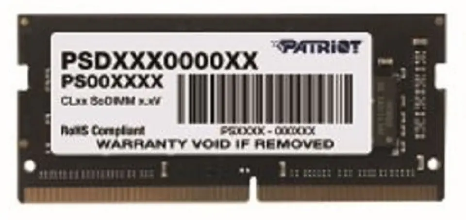 Patriot Memory Signature PSD432G32002S memory module 32 GB 1 x 32 GB DDR4 3200 MHz at Wasserman.eu
