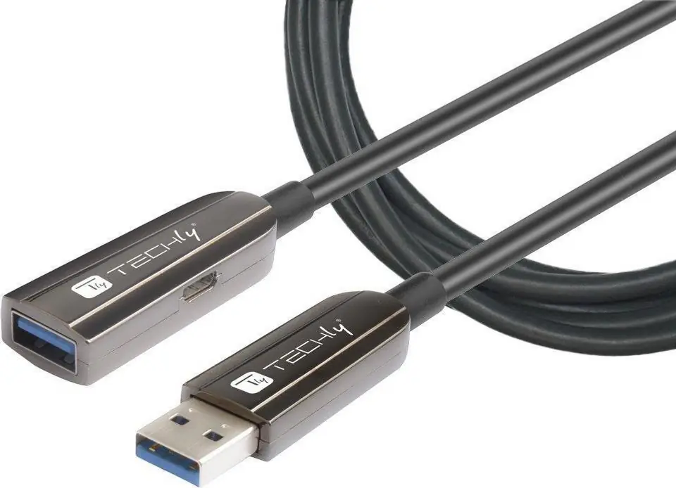 ⁨TECHLY USB cable type A (socket) 20⁩ at Wasserman.eu