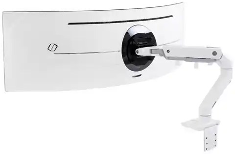 ⁨ERGOTRON HX Desk Monitor Arm with HD Pivot, White 45-647-216 Uchwyt stołowy⁩ w sklepie Wasserman.eu