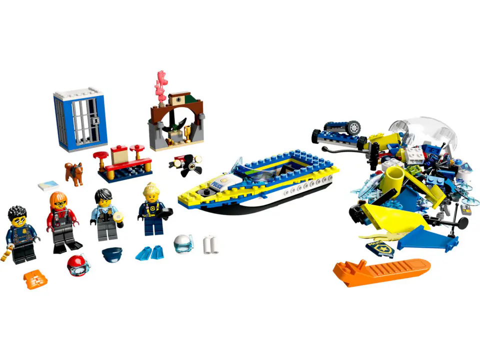 ⁨LEGO 60355 City - Śledztwa wodnej policji⁩ w sklepie Wasserman.eu