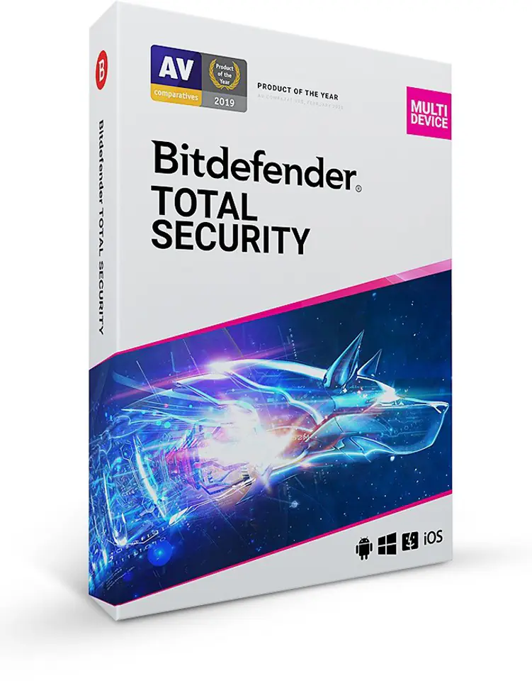 ⁨*BitDefender TOTAL SecMD 5St. 2Lata  BDTS-N-2Y-5D⁩ w sklepie Wasserman.eu