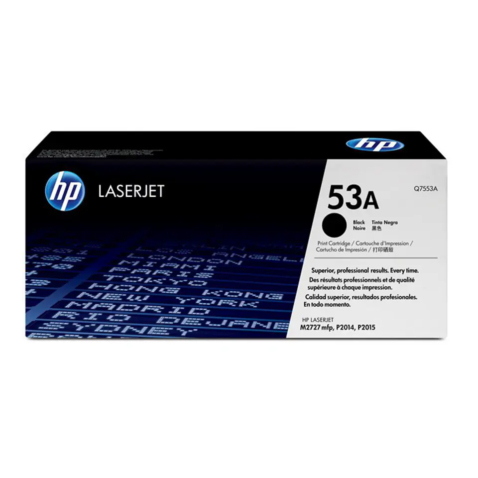 ⁨HP LaserJet Q7553A Toner Cartridge⁩ at Wasserman.eu