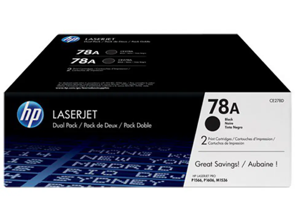 HP 78A CE278AD Toner Cartridge at Wasserman.eu