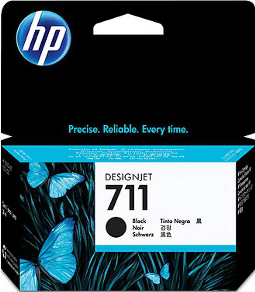 ⁨HP 711 38-ml Black DesignJet Ink Cartridge⁩ at Wasserman.eu