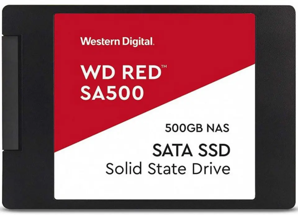 ⁨Dysk SSD WD Red SA500 2.5″ 500 GB SATA III (6 Gb/s) 560MB/s 530MS/s⁩ w sklepie Wasserman.eu