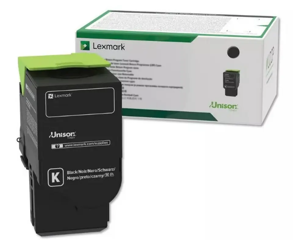 Toner Lexmark C242XK0 black C242XK0 at Wasserman.eu