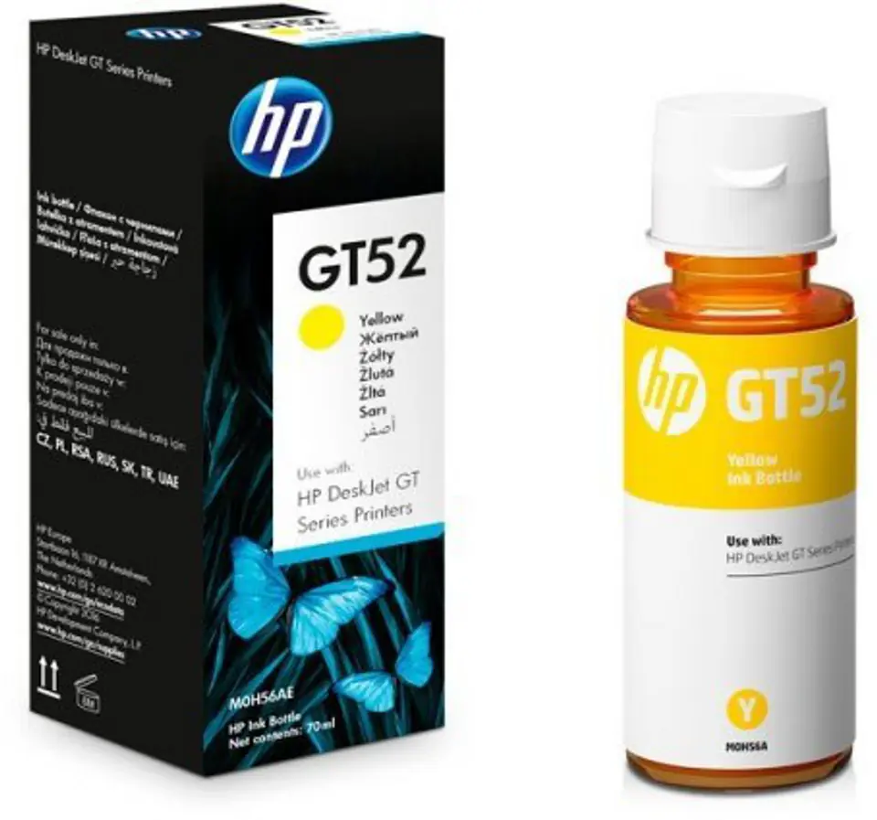 ⁨HP Ink Yellow GT52=M0H56AE⁩ at Wasserman.eu