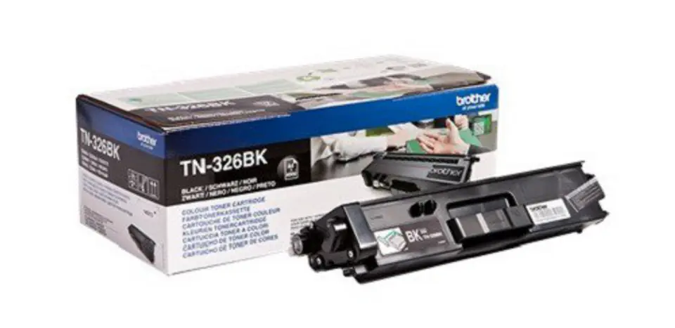 ⁨Laser Toner cartridge BROTHER TN326BK Black TN326BK⁩ at Wasserman.eu