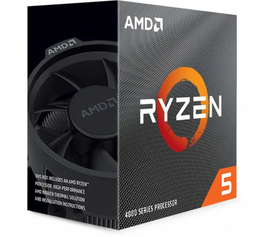 ⁨Procesor AMD Ryzen 5 4600G AM4 100-100000147BOX BOX⁩ w sklepie Wasserman.eu