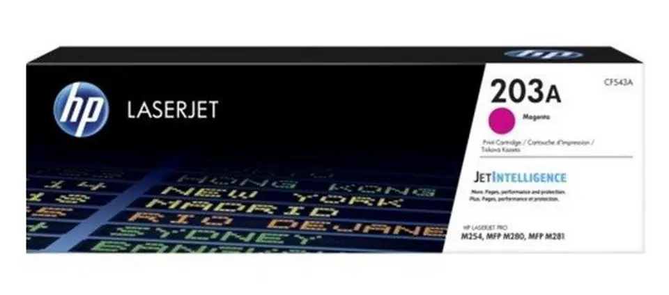 ⁨HP 203A Magenta Original LaserJet Toner Cartridge⁩ at Wasserman.eu