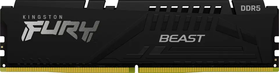 Kingston Fury Beast Black DDR5 16GB 5200Mhz CL40 at Wasserman.eu