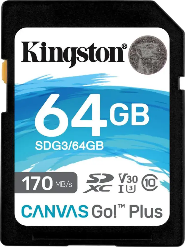 ⁨Karta pamięci KINGSTON 64 GB⁩ w sklepie Wasserman.eu