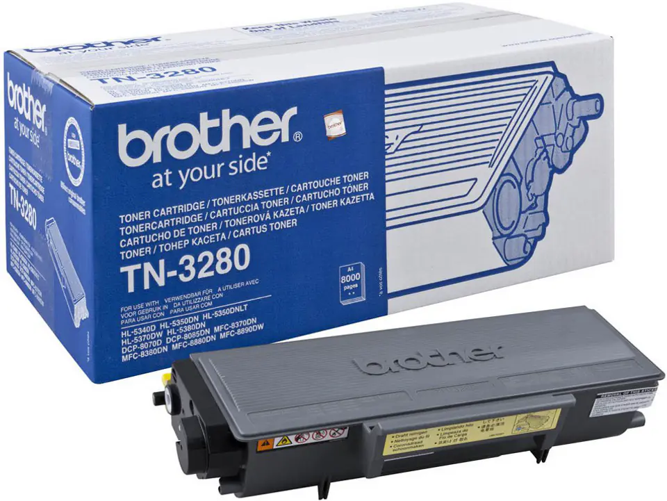 ⁨Toner Brother czarny TN3280=TN-3280, 8000 str.⁩ w sklepie Wasserman.eu