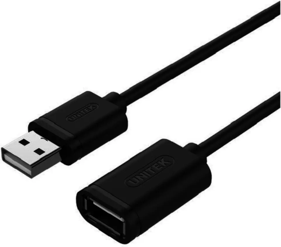 ⁨USB cable UNITEK USB 2.0 type A (socket) 0.5⁩ at Wasserman.eu