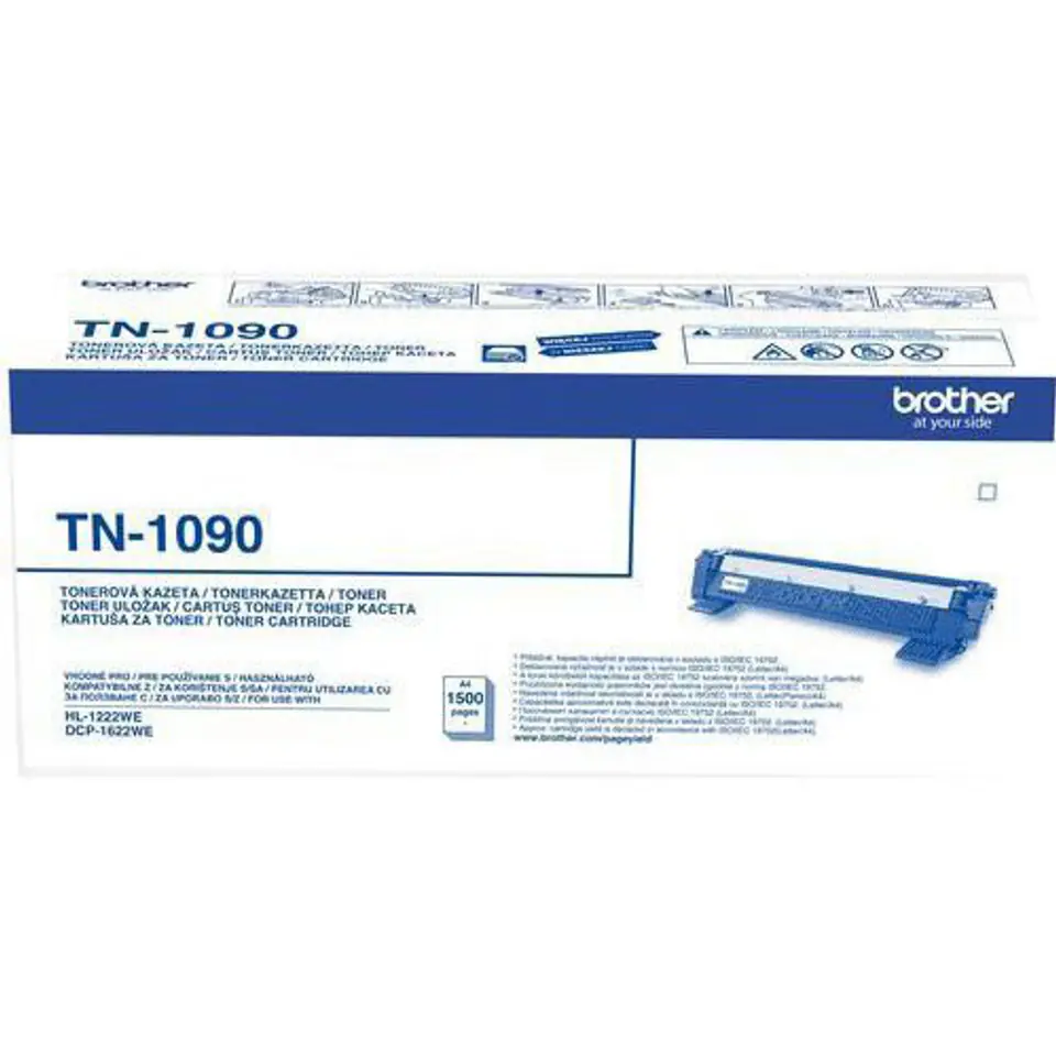 ⁨Laser Toner Cartridge Black TN1090=TN-1090, 1500 p.⁩ at Wasserman.eu