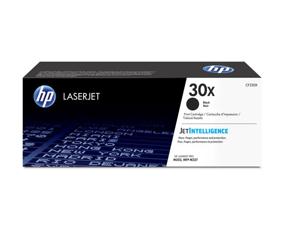 HP 30X High Yield Black Original LaserJet Toner Cartridge at Wasserman.eu