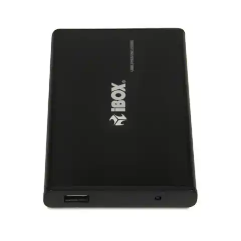 ⁨iBox HD-02 2.5" HDD enclosure Black⁩ at Wasserman.eu