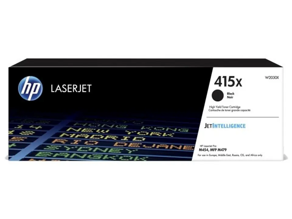 ⁨HP 415X High Yield Black Original LaserJet Toner Cartridge⁩ at Wasserman.eu