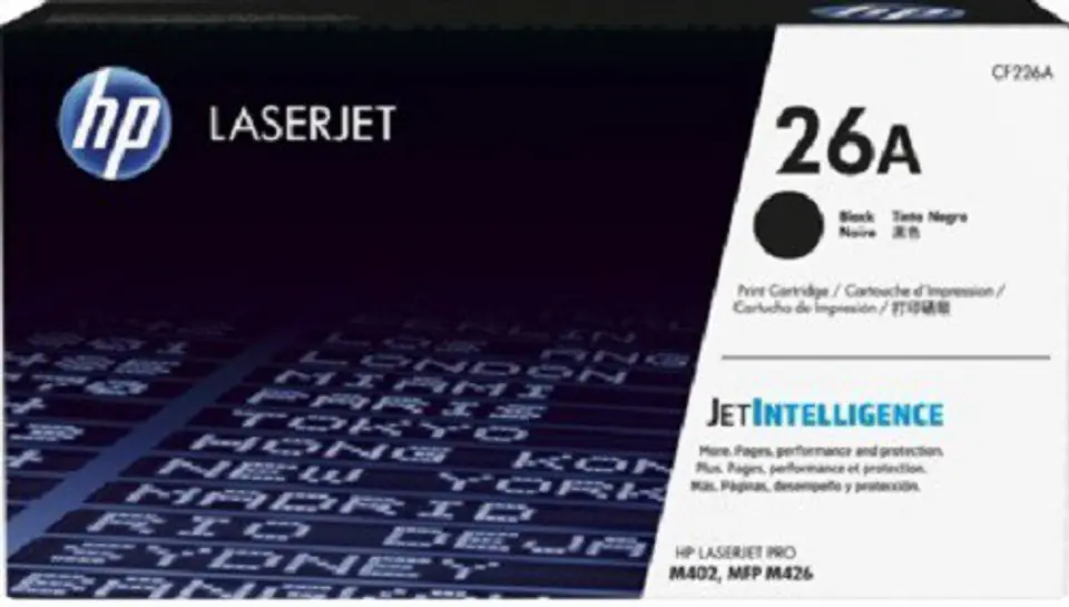 HP 26A Black Original LaserJet Toner Cartridge at Wasserman.eu