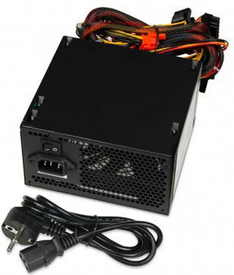 ⁨iBox CUBE II power supply unit 600 W ATX Black⁩ at Wasserman.eu