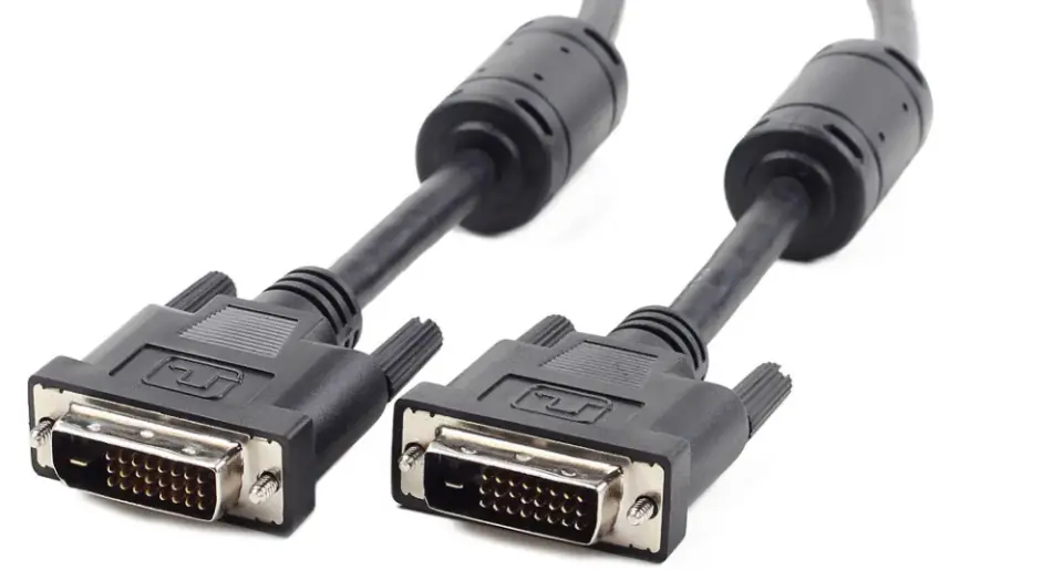 ⁨Cable DVI-D(M)/DVI-D(M) (24+1) Dual Link 1.8M⁩ at Wasserman.eu