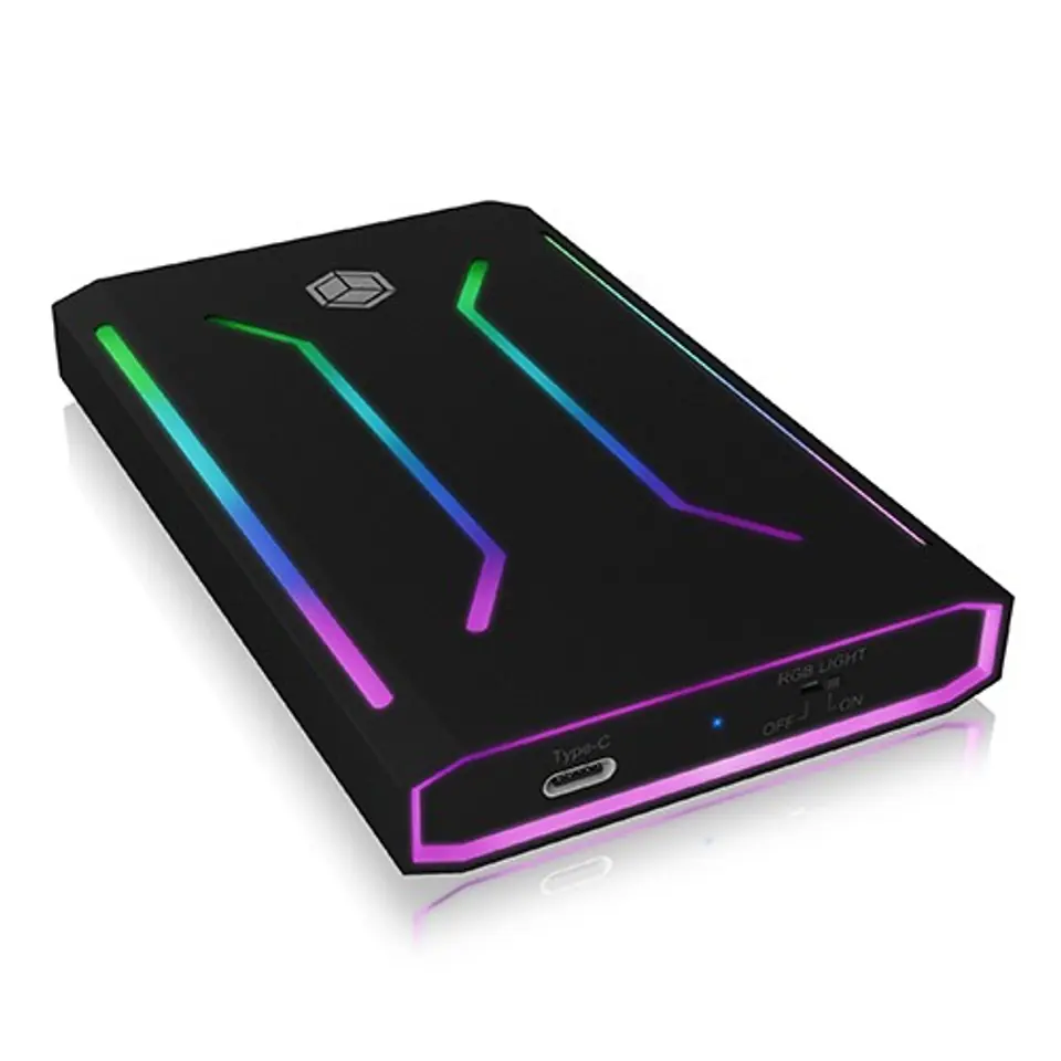 Case IB-G226L-C31 2,5, TYPE-C 3.1, RGB at Wasserman.eu