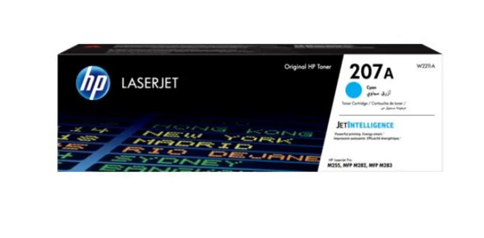 ⁨HP 207A Cyan Original LaserJet Toner Cartridge⁩ at Wasserman.eu