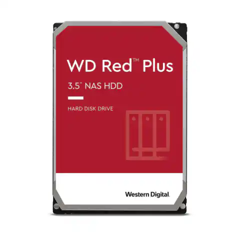 ⁨Dysk twardy WD Red Plus 12 TB 3.5" WD120EFBX⁩ w sklepie Wasserman.eu