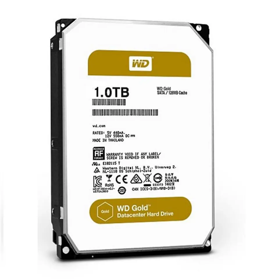 ⁨Western Digital Gold 3.5" 1000 GB Serial ATA III⁩ at Wasserman.eu