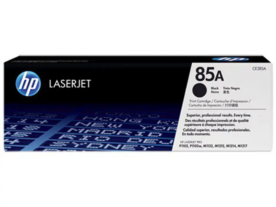 ⁨HP 85A Black Original LaserJet Toner Cartridge CE285A⁩ at Wasserman.eu