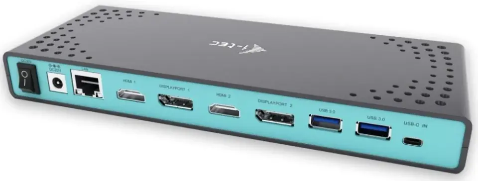 ⁨Port replicator USB 3.0 / USB-C Dual⁩ at Wasserman.eu