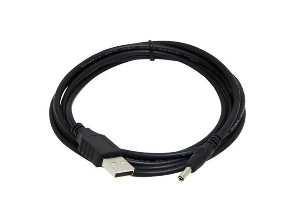 ⁨GEMBIRD USB 2.0 Type A Power Cable (plug) 1.8m. CC-USB-AMP35-6⁩ at Wasserman.eu