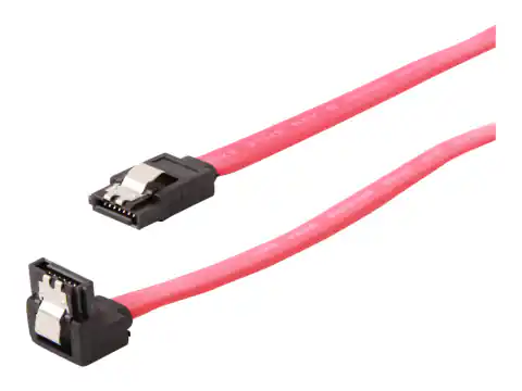 ⁨Kabel zasilający GEMBIRD SATA - SATA 0.3m. CC-SATAM-DATA90-0.3M⁩ w sklepie Wasserman.eu