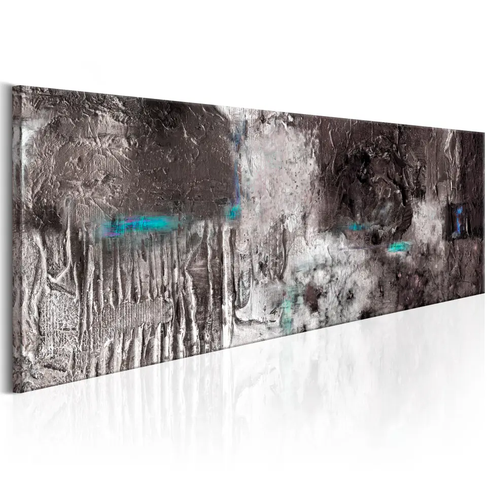 ⁨Painting - Silver machine (size 150x50)⁩ at Wasserman.eu