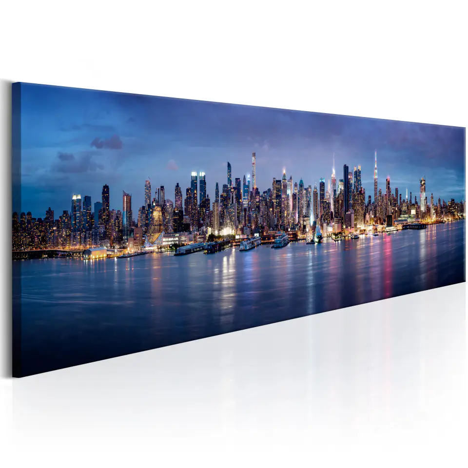 ⁨Picture - New York Nights (size 135x45)⁩ at Wasserman.eu