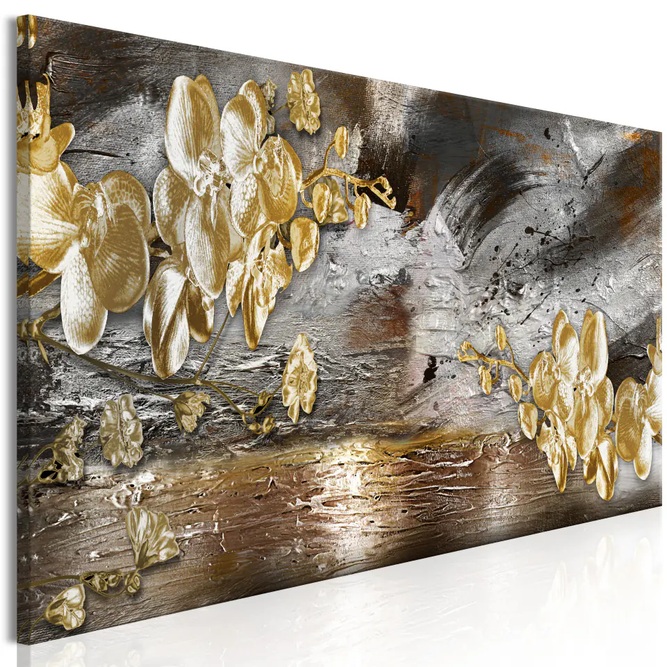 ⁨Picture - Golden Garden (1-piece), narrow (size 90x30)⁩ at Wasserman.eu