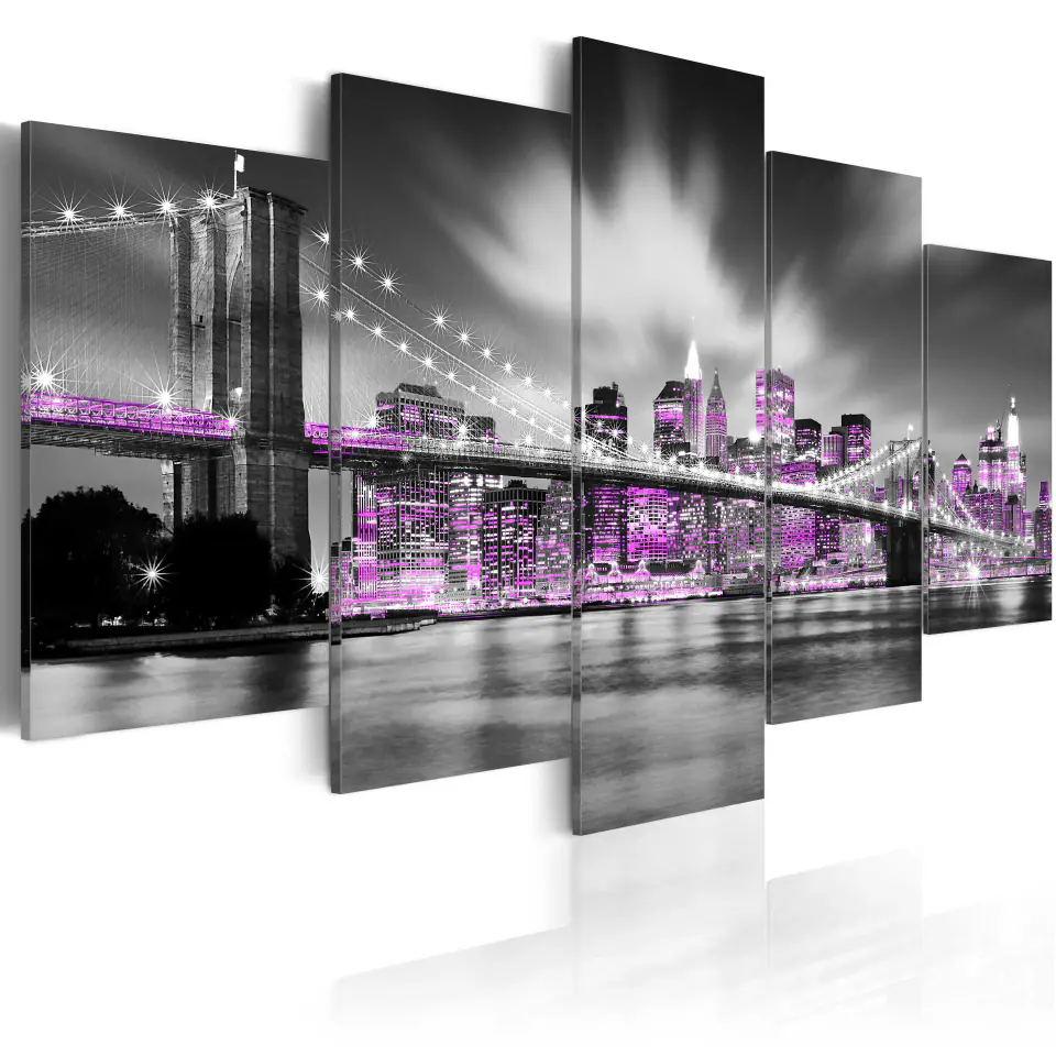 ⁨Picture - Amethyst New York (size 100x50)⁩ at Wasserman.eu