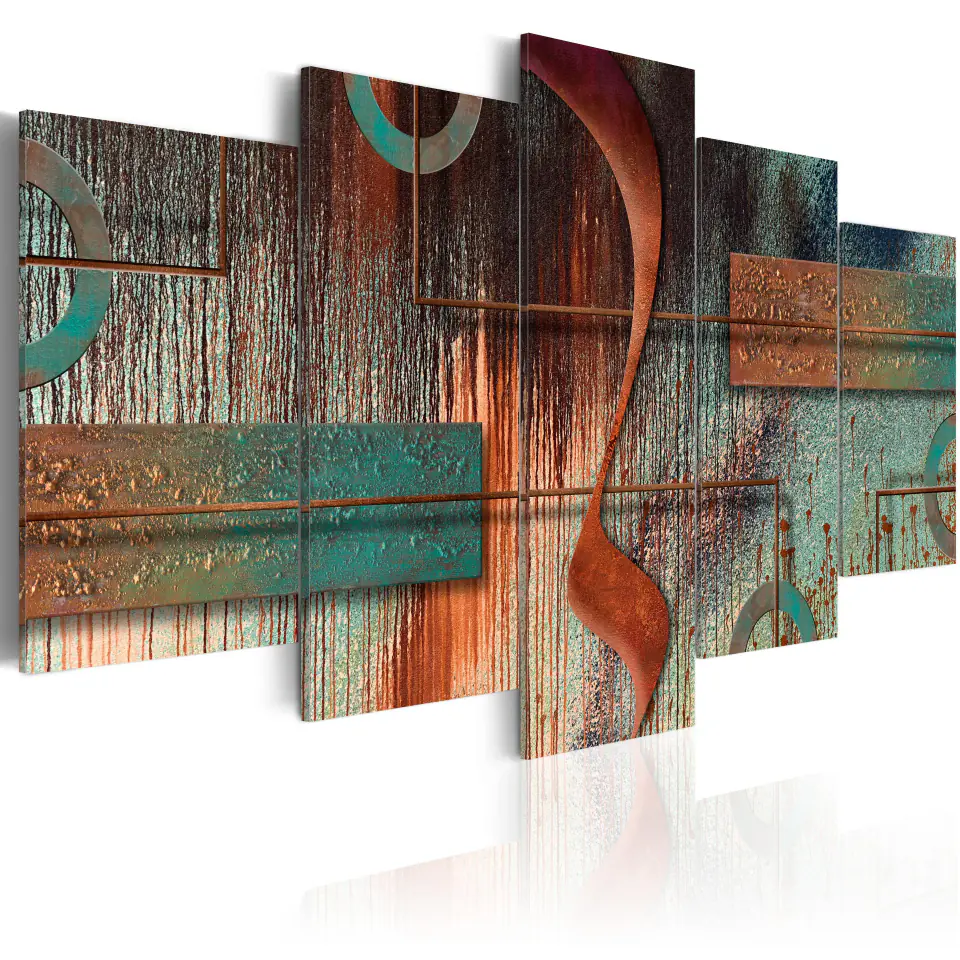 ⁨Picture - Abstract melody (size 100x50)⁩ at Wasserman.eu